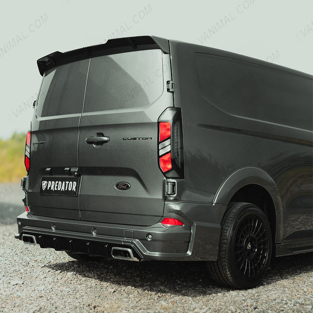 Close-up view of the Rear Styling Upgrade