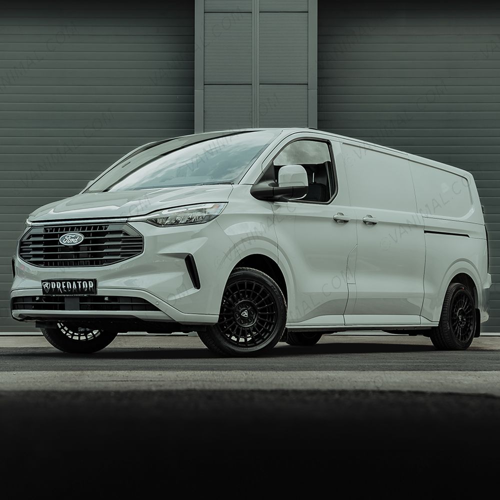 Transit Custom 2023- 18" Predator Iconic Matte Black Alloy Wheel