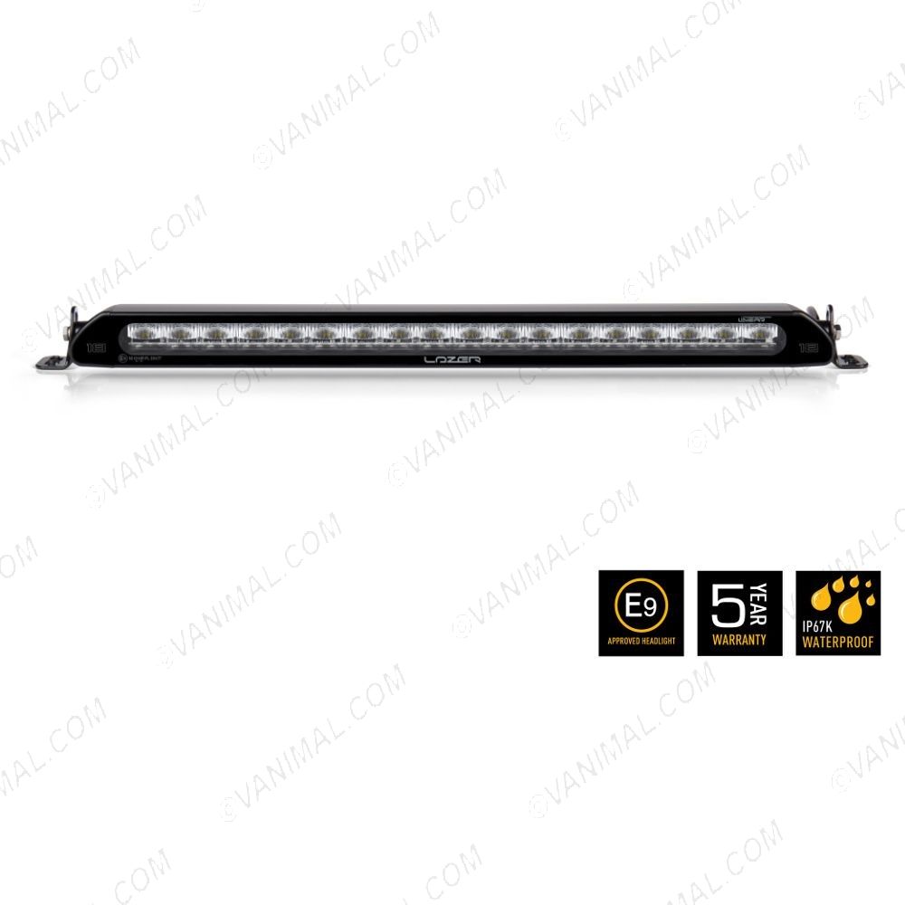 Front view of the Lazer Lamps Linear-18 Elite LED Light Bar