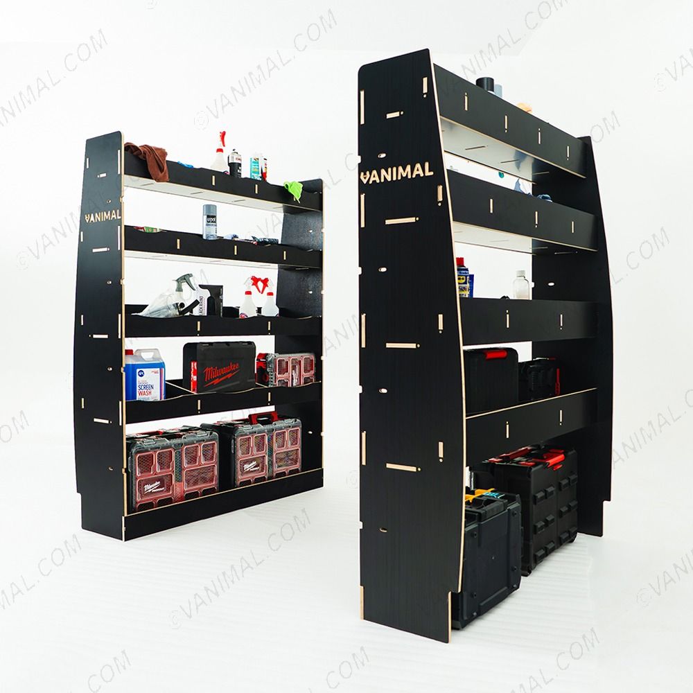 Black hexaboard rear racking for Nissan Interstar 2025