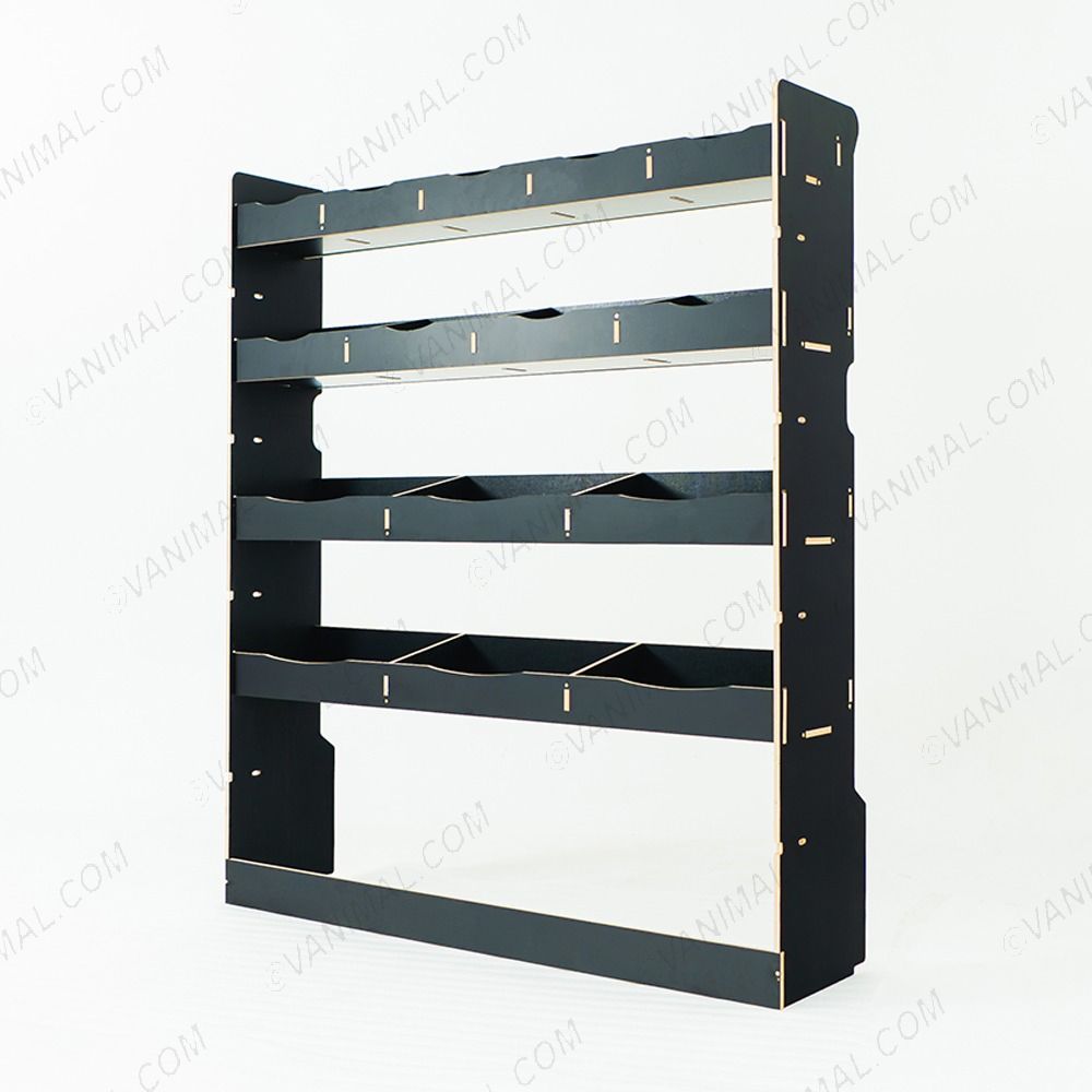 Nissan Interstar 2025 van racking with full-width bulkhead module