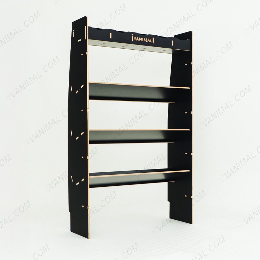 Heavy-duty phenolic-coated hexaboard toolbox racking for Nissan Interstar 2025