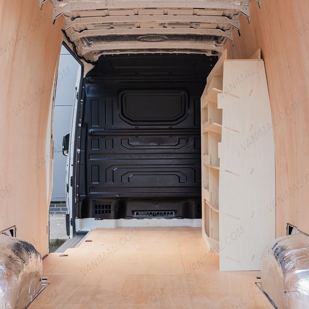 Nissan Interstar 2025 premium plywood front Ulti‑Rack V2 storage system