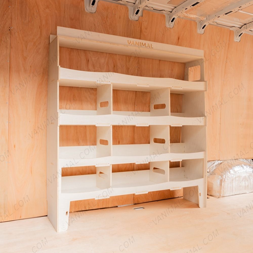 Nissan Interstar 2025 premium plywood front Ulti‑Rack compartment system