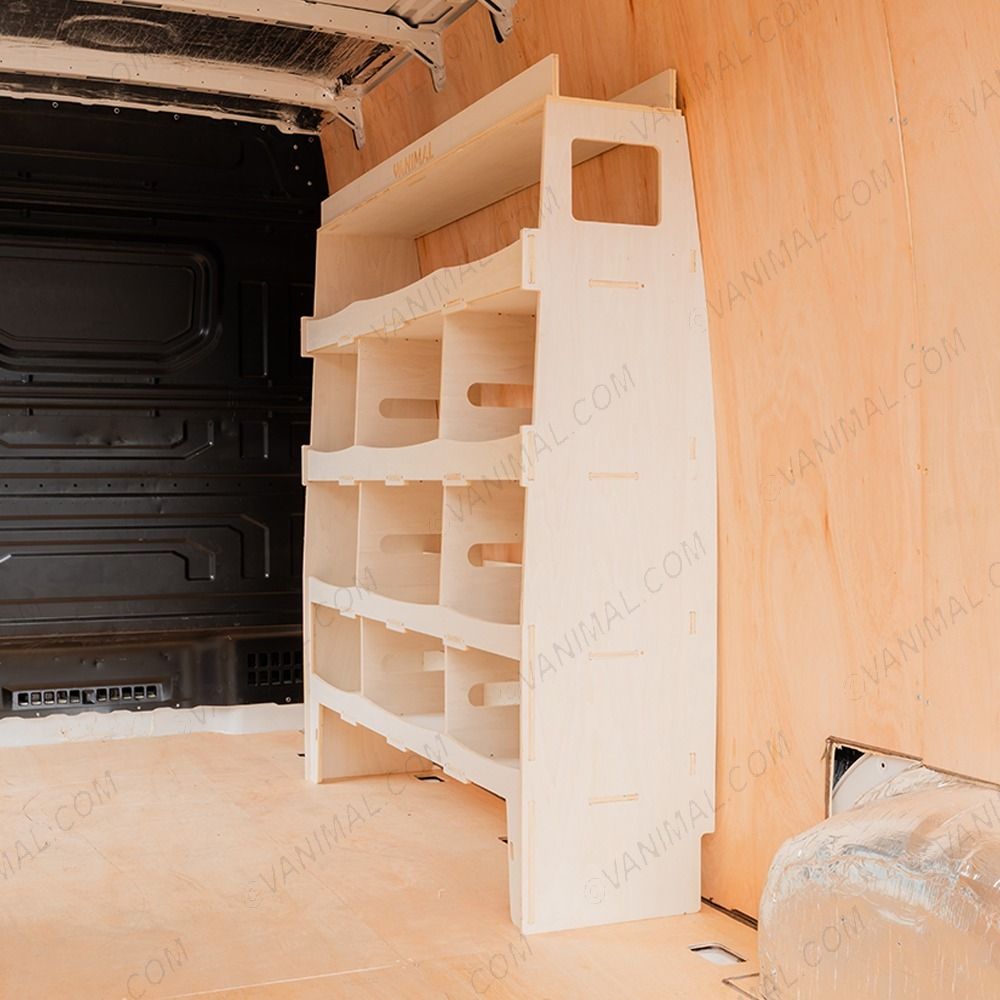 Nissan Interstar 2025 premium plywood front Ulti‑Rack van racking