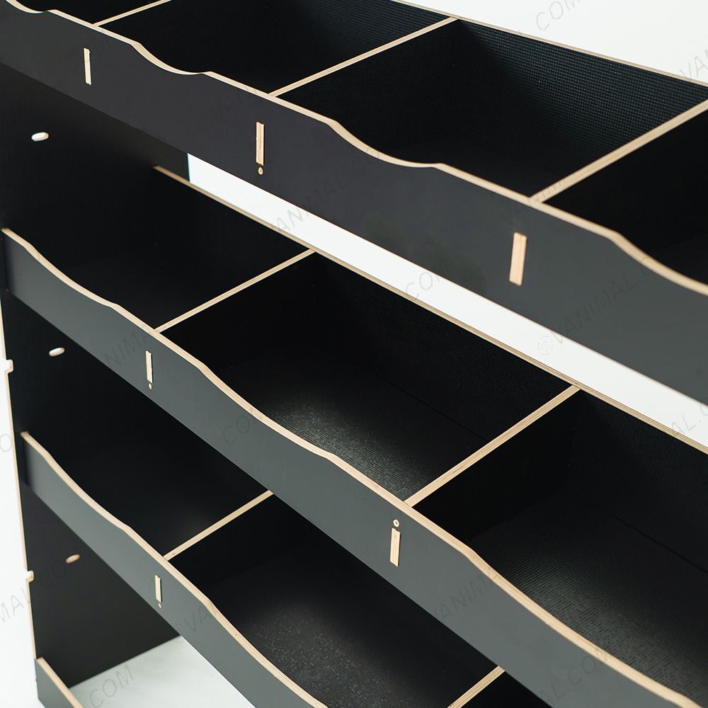 Nissan Interstar 2025 L3 with toolbox shelves, middle infill and rear compartments