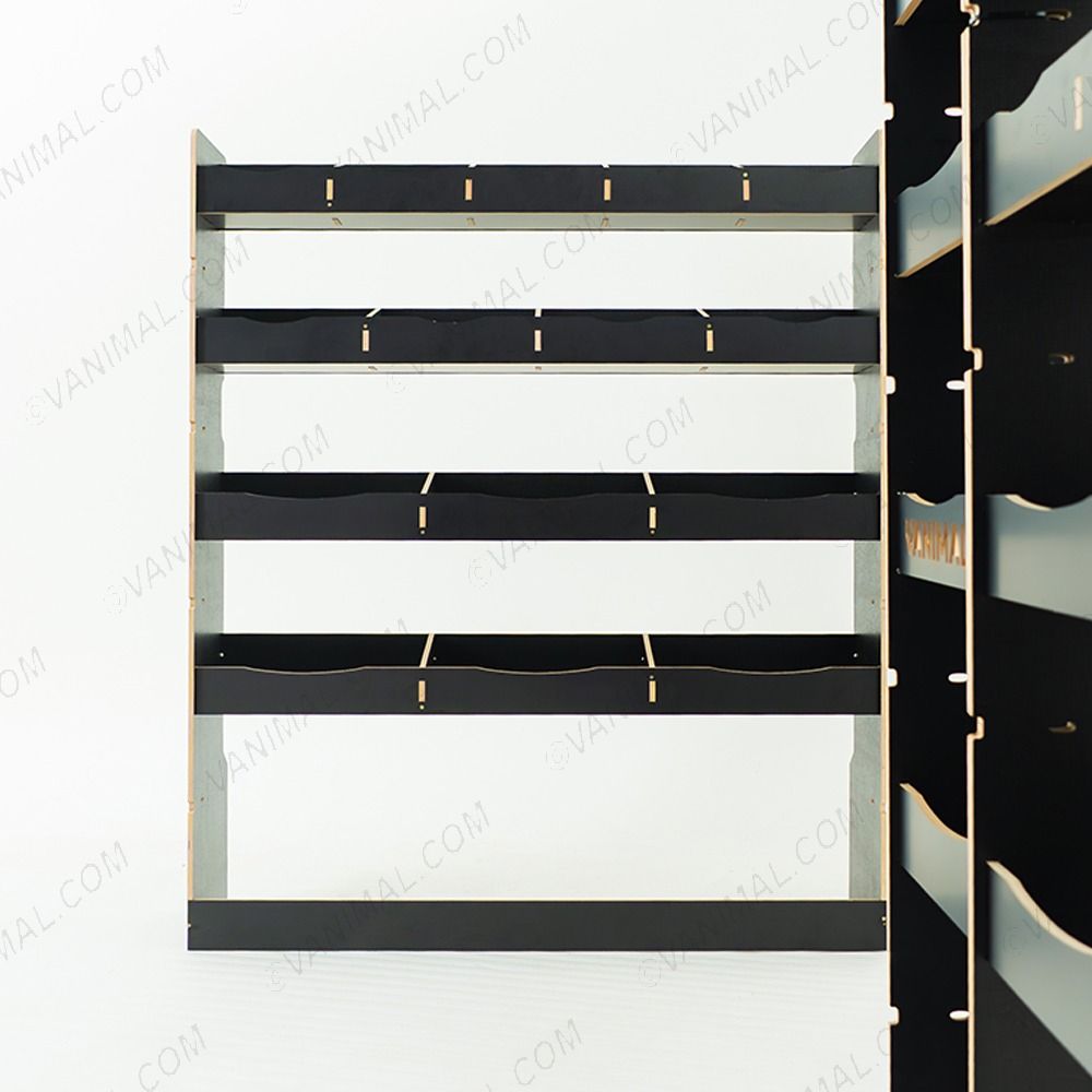 Side van view of the Nissan Interstar 2025- Hexaboard OS Rear