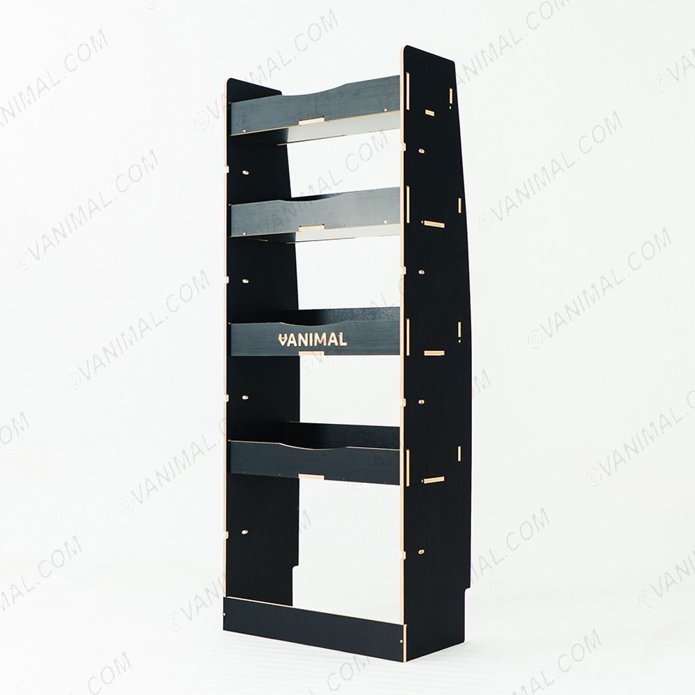 Phenolic-coated hexaboard racking for Nissan Interstar 2025 L3 vans