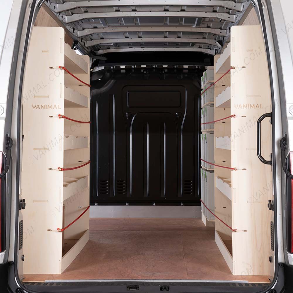 Nissan Interstar 2025 premium plywood double rear front Festool Systainer shelves and infill racking