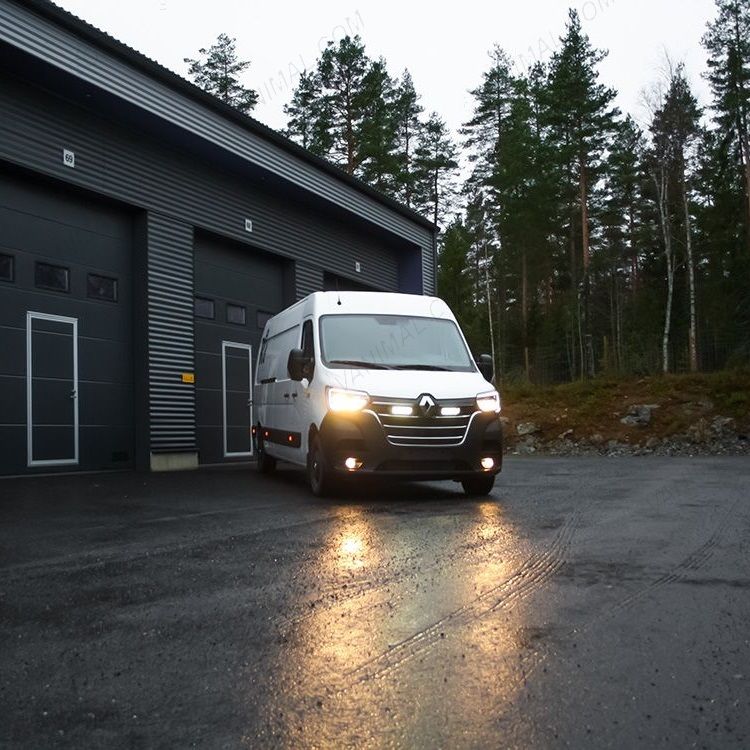 Lazer Lamps Triple-R 750 LED Integration Kit fitted on the Renault Master (2020-2023) - Lights displayed on