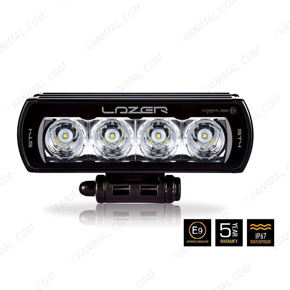 Front view of the Lazer Lamps ST4 Evolution LED Light