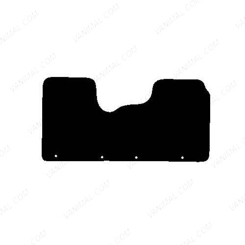 Fiat Talento 2016+ Tailored Front Rubber Floor Mat (Heavy-Duty Checker Plate – 1 Piece)