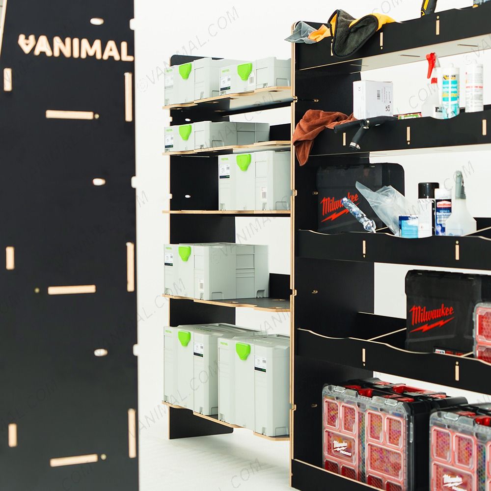 Nissan Interstar 2025- Hexaboard Double Rear and Front Festool Racking