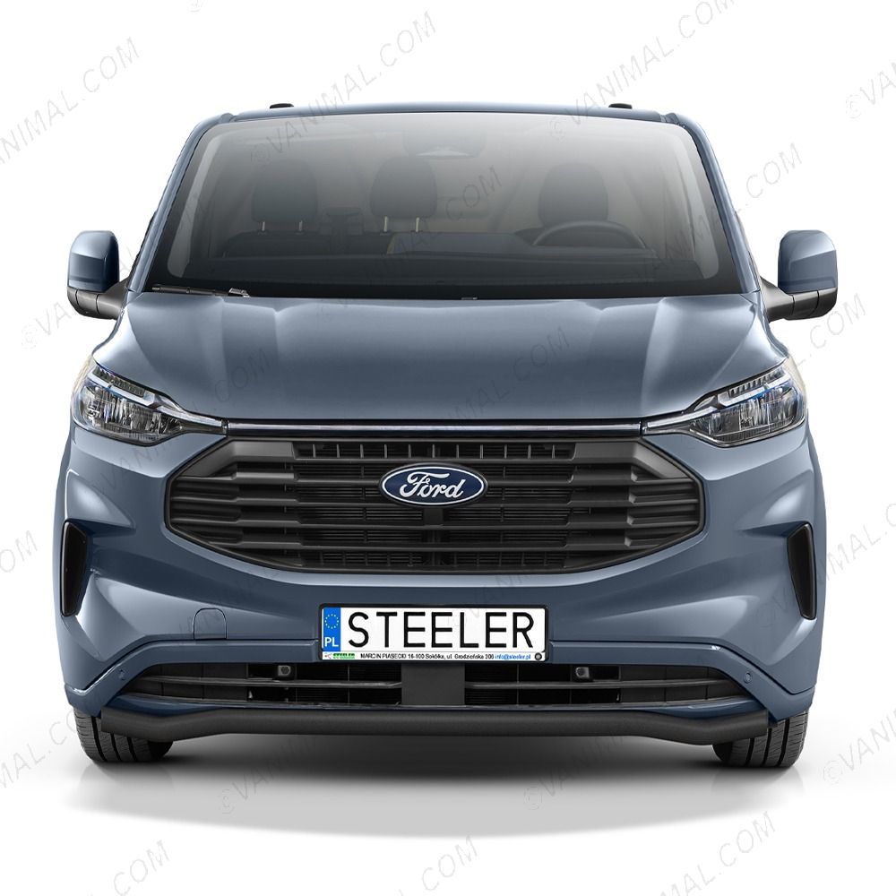 Ford Transit Custom 2023- Black Front Spoiler Bar