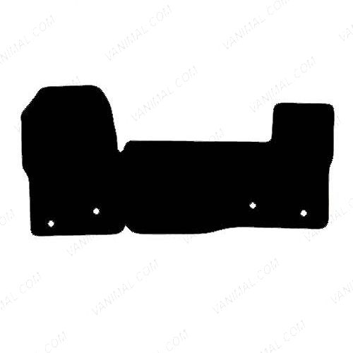 Ford Transit 2020- Tailored Front Rubber Floor Mat (Auto - 1 Piece)