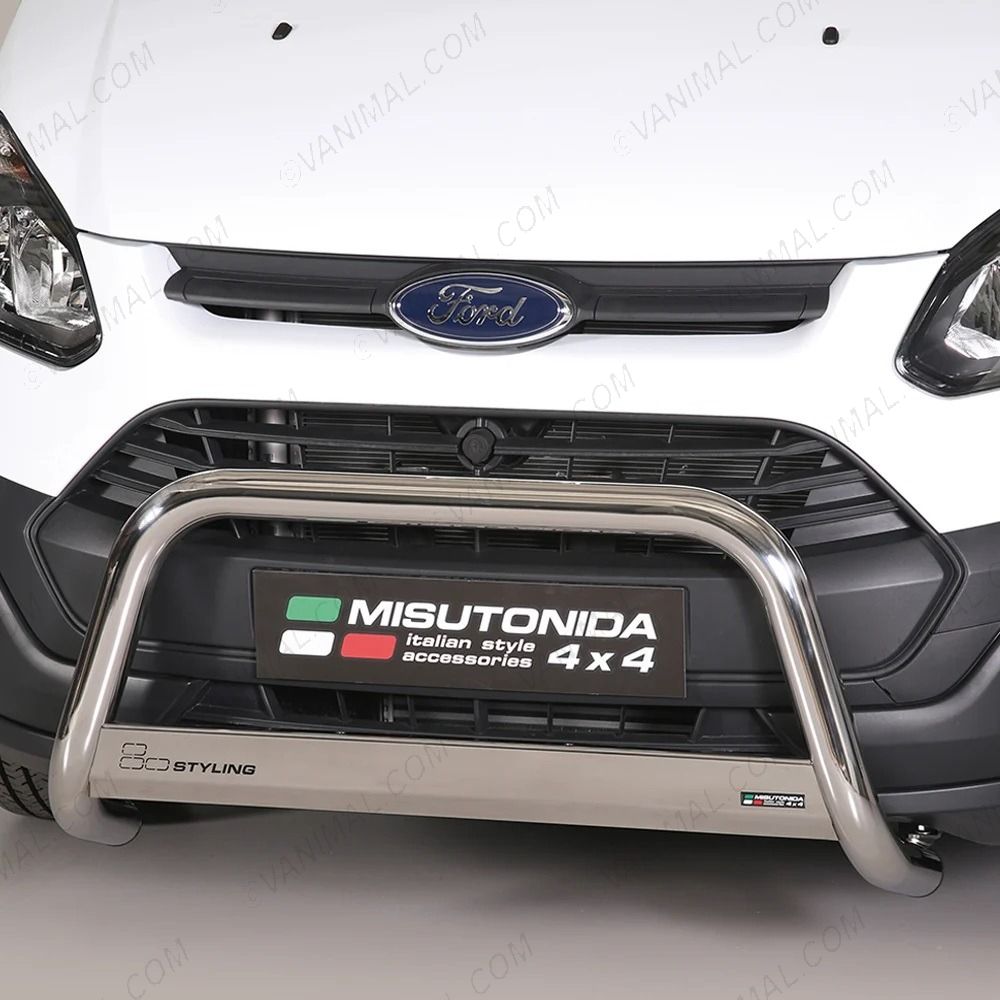 Ford Transit Custom 2012-2018 Black Powder Coated Front A-Bar