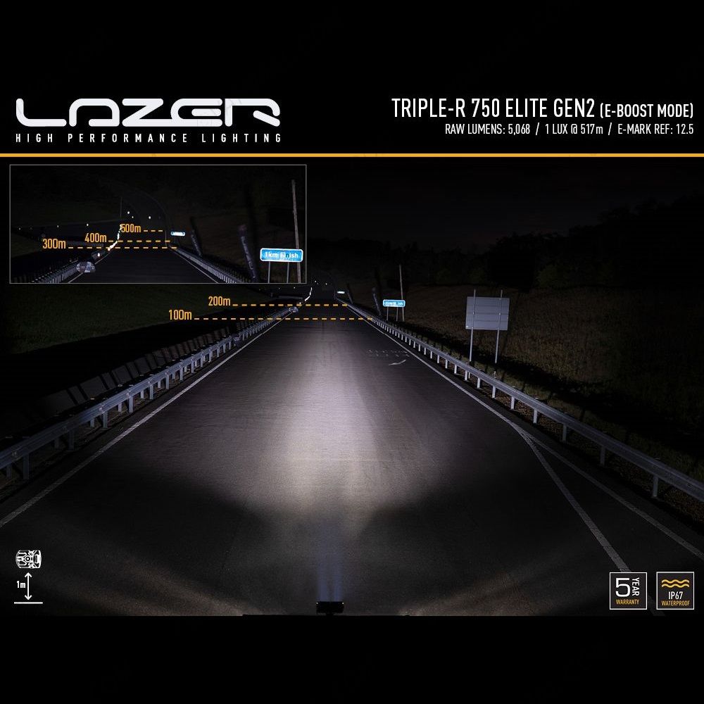 Lazer Lamps Triple-R 750 Elite LED Light Bar Performance