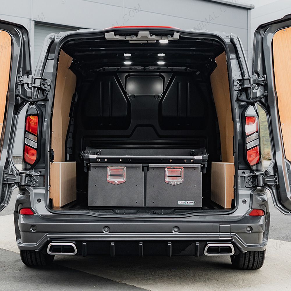 Front view of the ProTop Deep Twin Drawer with Sliding Floor 