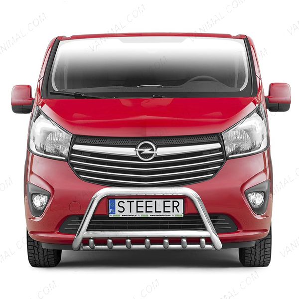 Renault Trafic 2014-2019 Polished Front A-Bar with Axle Bars