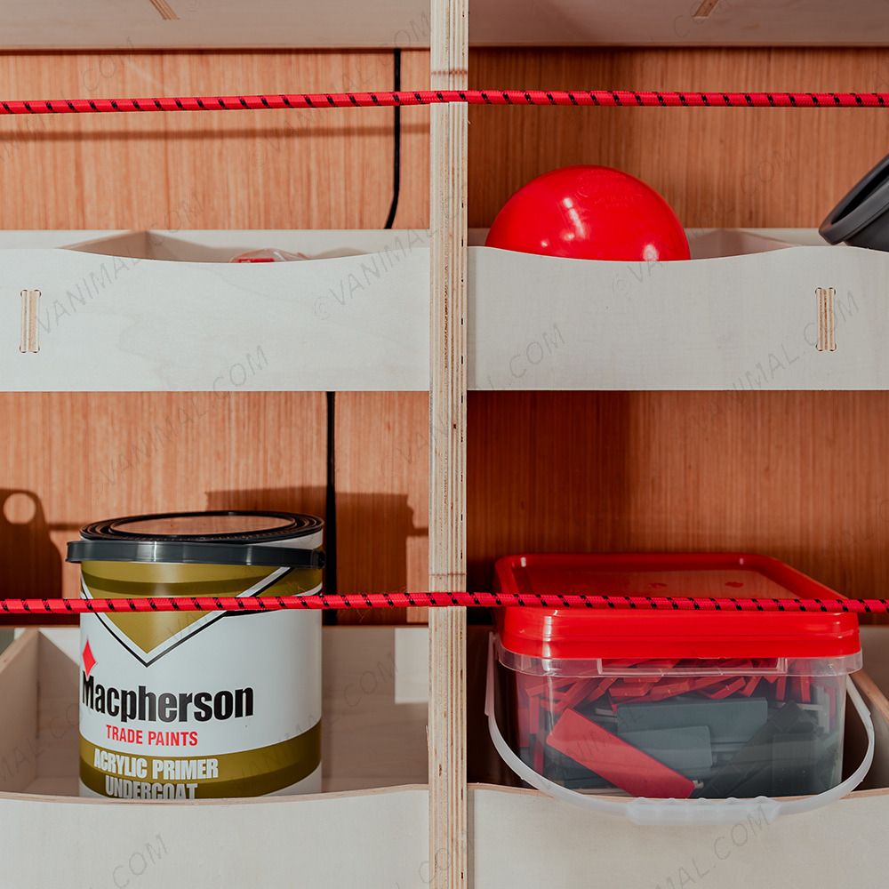 Close-up view of the seamless fit