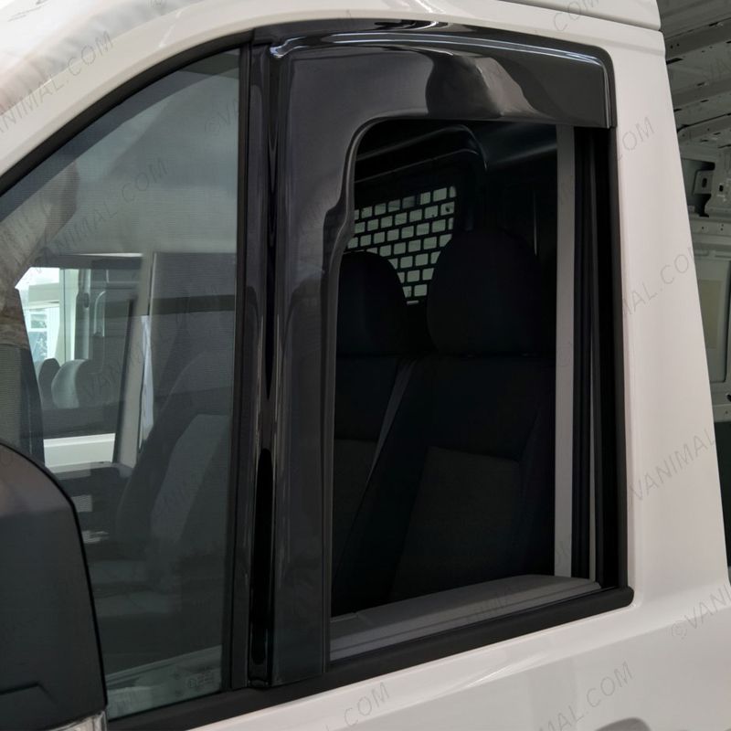 Close-up view of the MAN TGE 2017- Set of 2 Adhesive Wind Deflectors