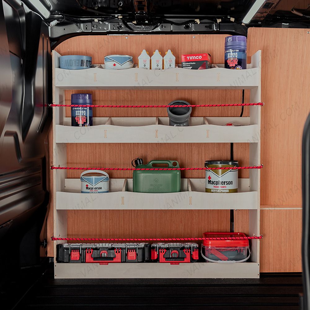 Toyota Proace L1 L2 Front Racking and Shelving Vanimal