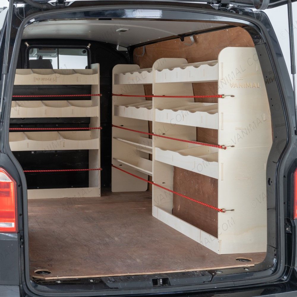 Transporter van racking new arrivals