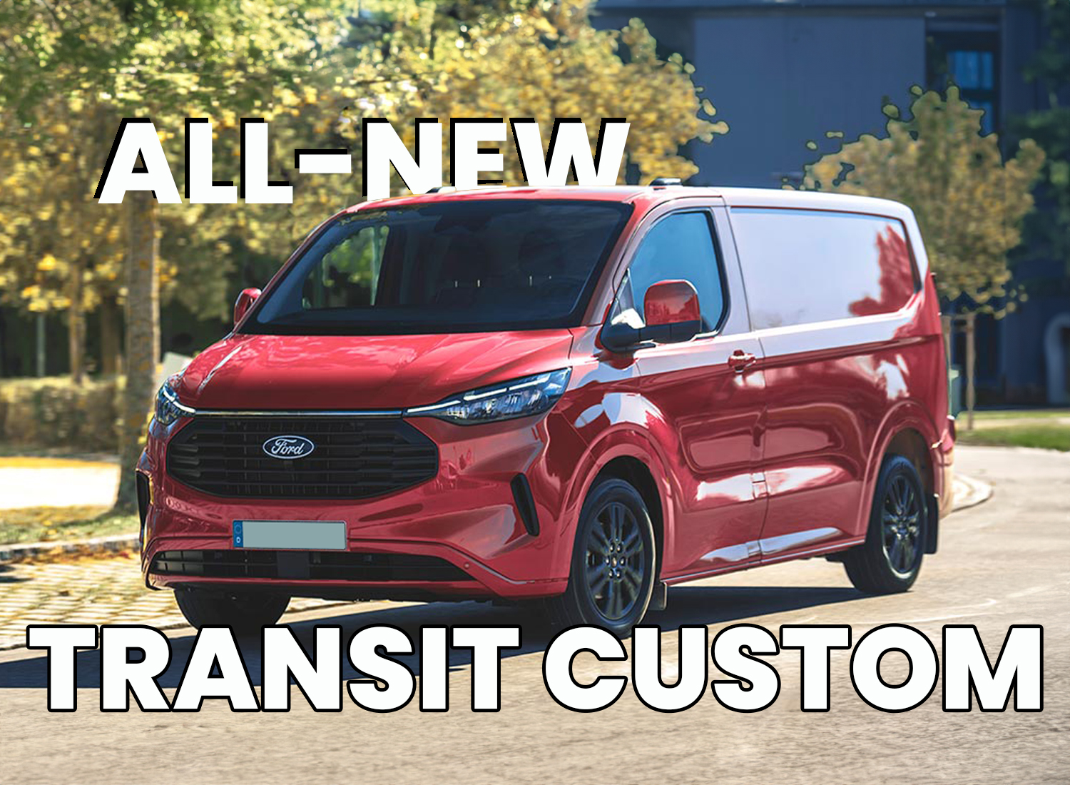 All-new 2024 Ford Transit Custom