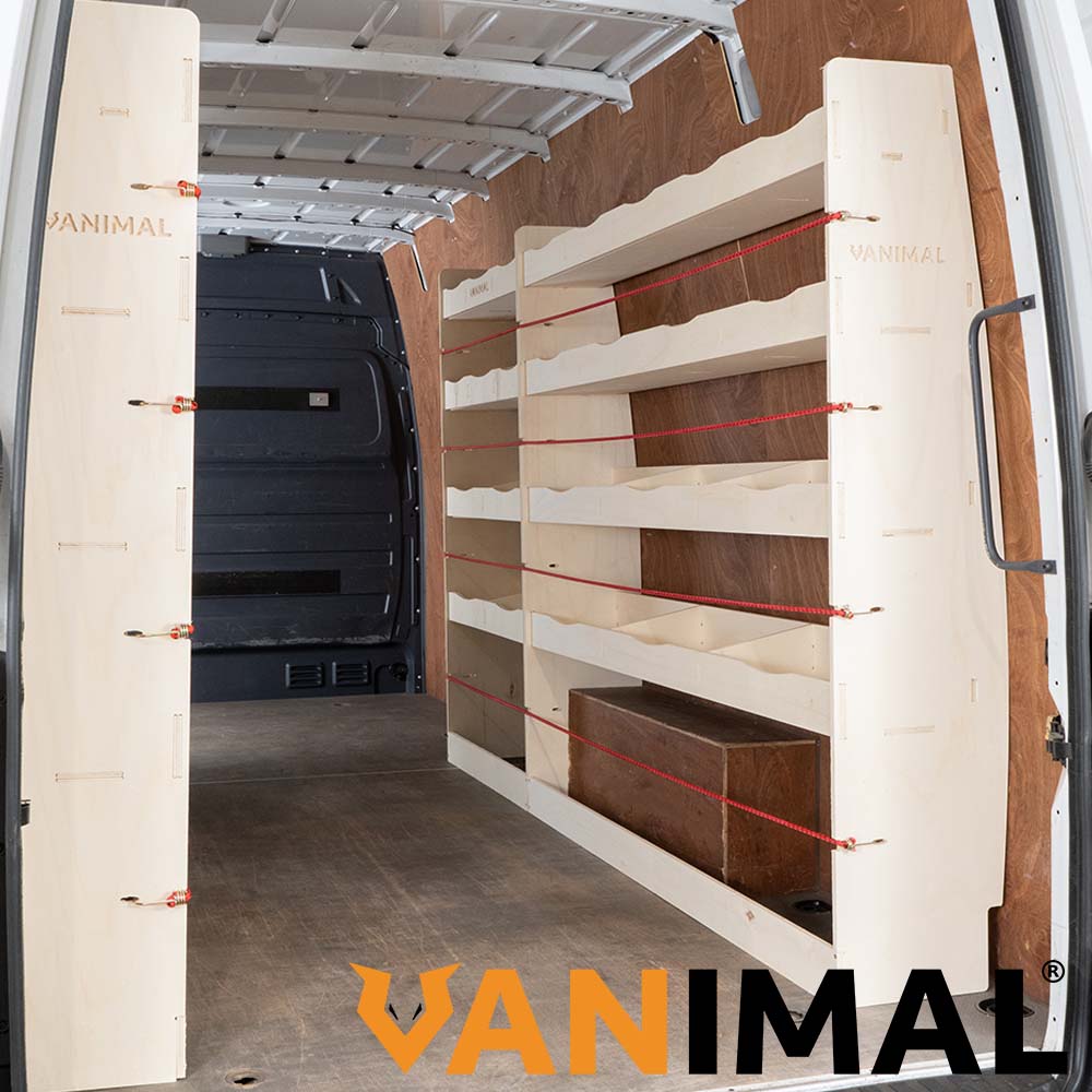 Vanimal now manufacturing ply van racking storage solutions