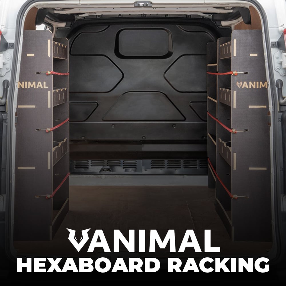 Vanimal Black Phenolic Hexaboard Racking 