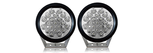 8.5" LED Predator Vision Driving Lamps with DRL's
