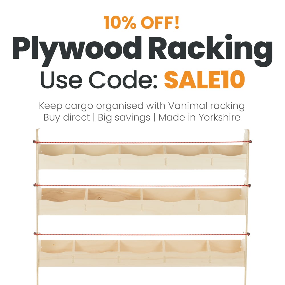 10% discount on van racking and shelving solutions