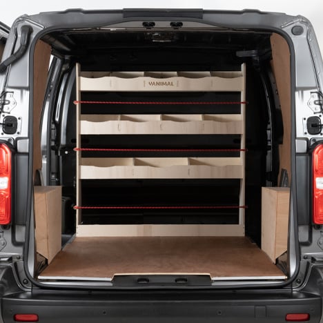 Heavy-duty lightweight van racking solutions